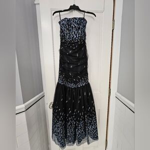 Black Mermaid dress Size 5
